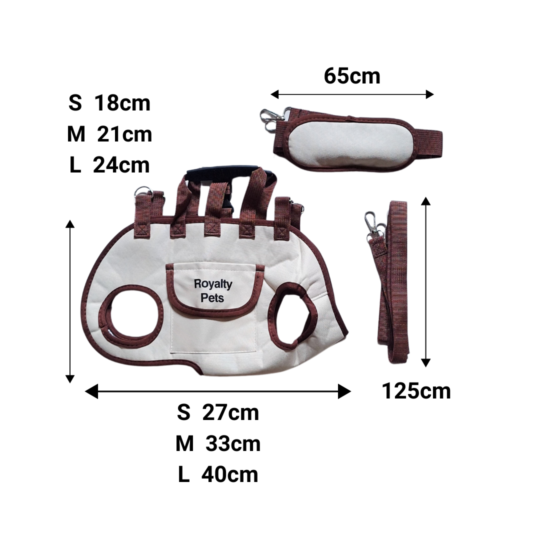 Royalty Pets™ 3-in-1 Pet Carrier Harness