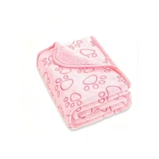 Royalty Pets™ Plush Pet Blanket – Pink & Blue