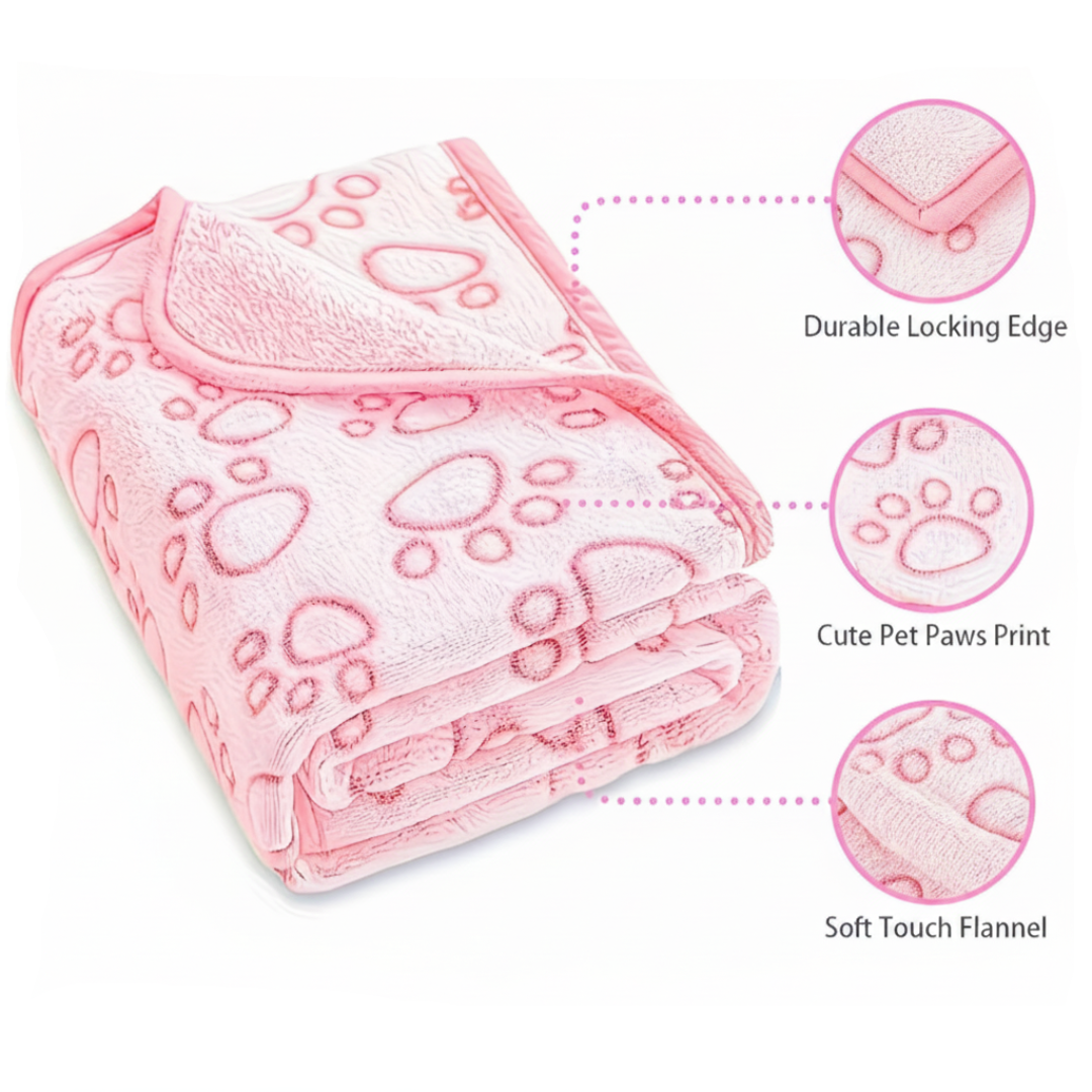 Royalty Pets™ Blush Pink Plush Pet Blanket